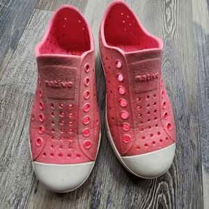 Native Shoes Jefferson Style Sneakers C11 Glitter Pink